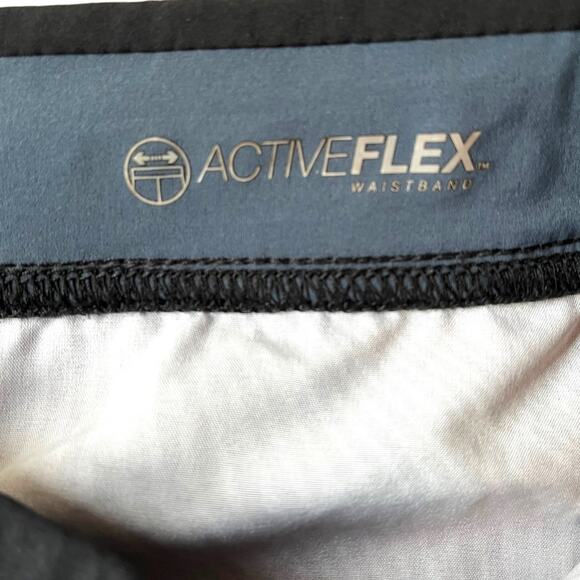 SPEEDO Crosswise Board Shorts Swim Trunks Men’s 34 Black White Geometric Print - Picture 5 of 7